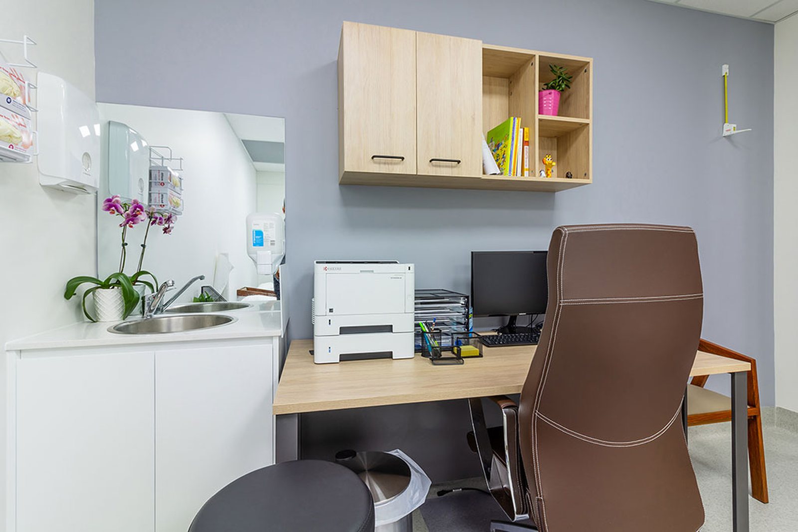 A consulting room at Sirius Health, Chatswood