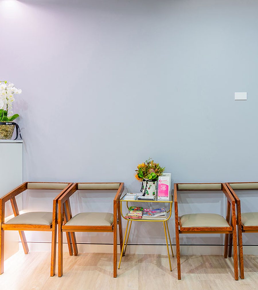 The waiting area at Sirius Health, Chatswood